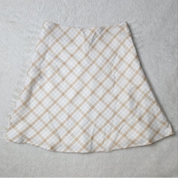 NWOT Princess Polly Beige Oriana Mini Skirt Size 2 - Picture 2 of 7